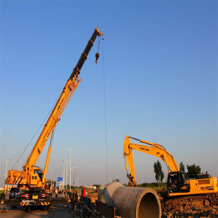 张店25吨吊车吊8吨,最远吊多少米